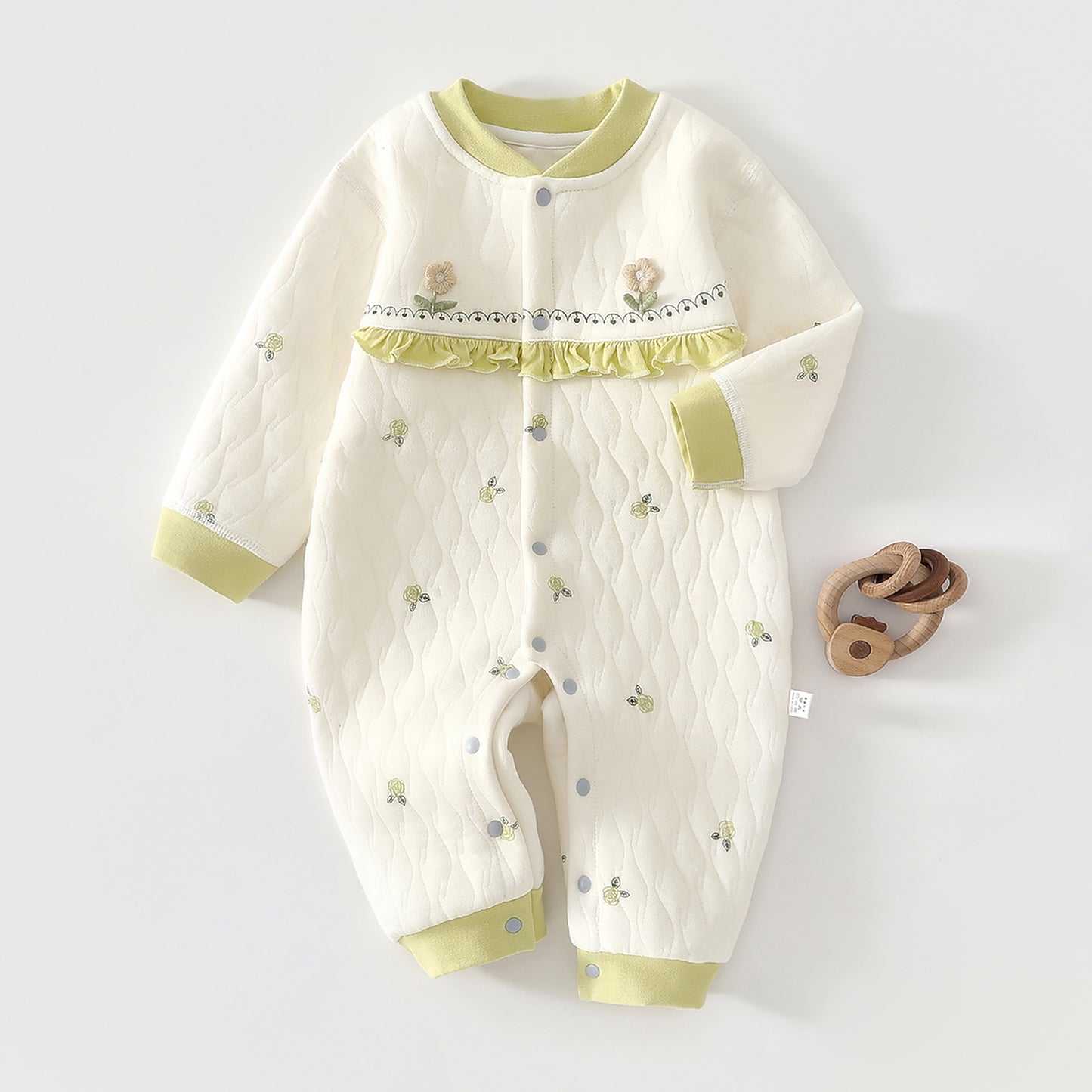 Jumpsuit Thickening Quilted Rompers Born Warm Jumpsuit, Climbing Suit