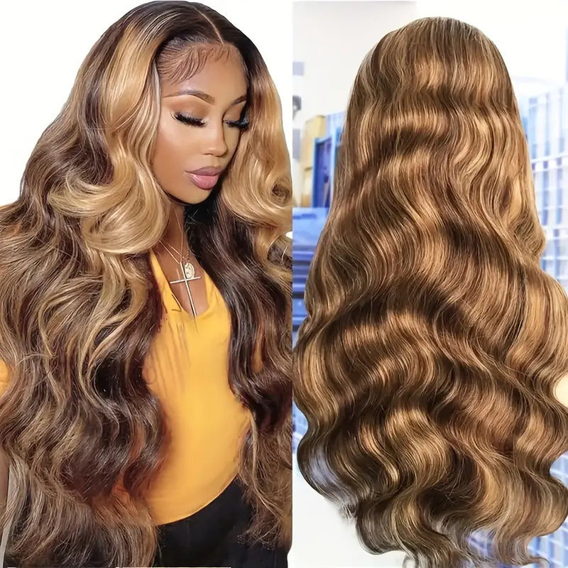 Fashion Front Lace Big Wave Curly African Wig Long Curls
