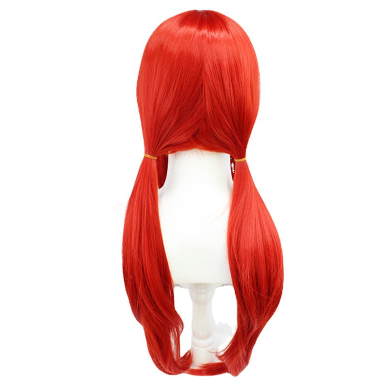 Beautiful Original God Lu Red Silicone Cos Wig