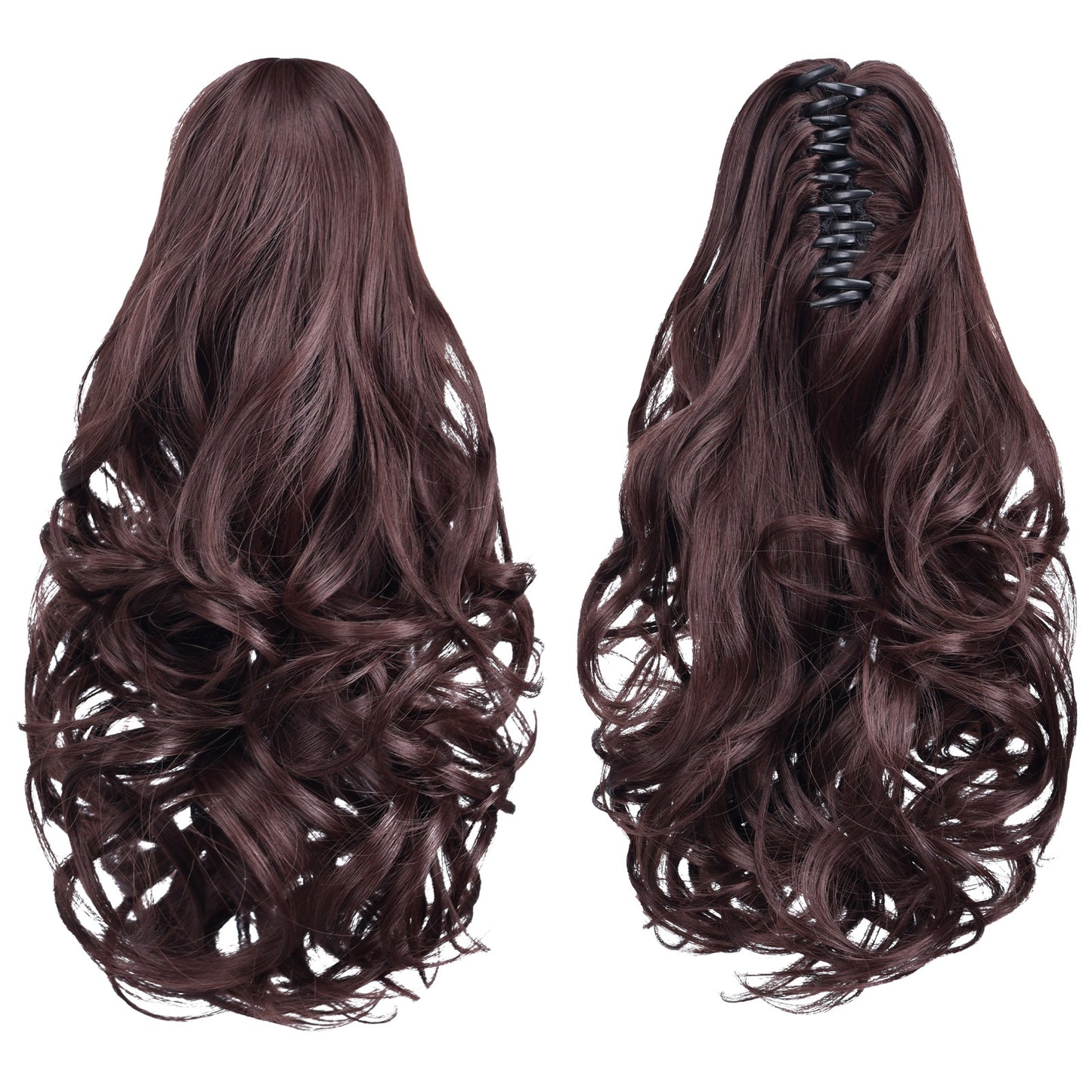Women's Short Fiber Big Hair Claws For Wig Ponytail