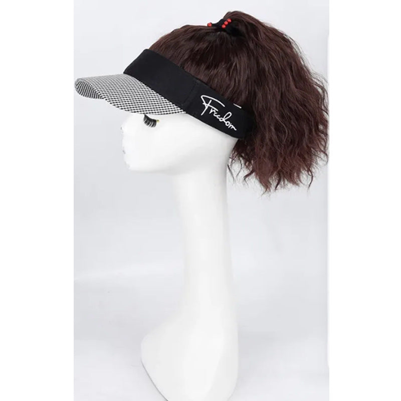 Fashion Summer Ponytail Female Korean Style Fashionable Corn Curler Short Other Wig