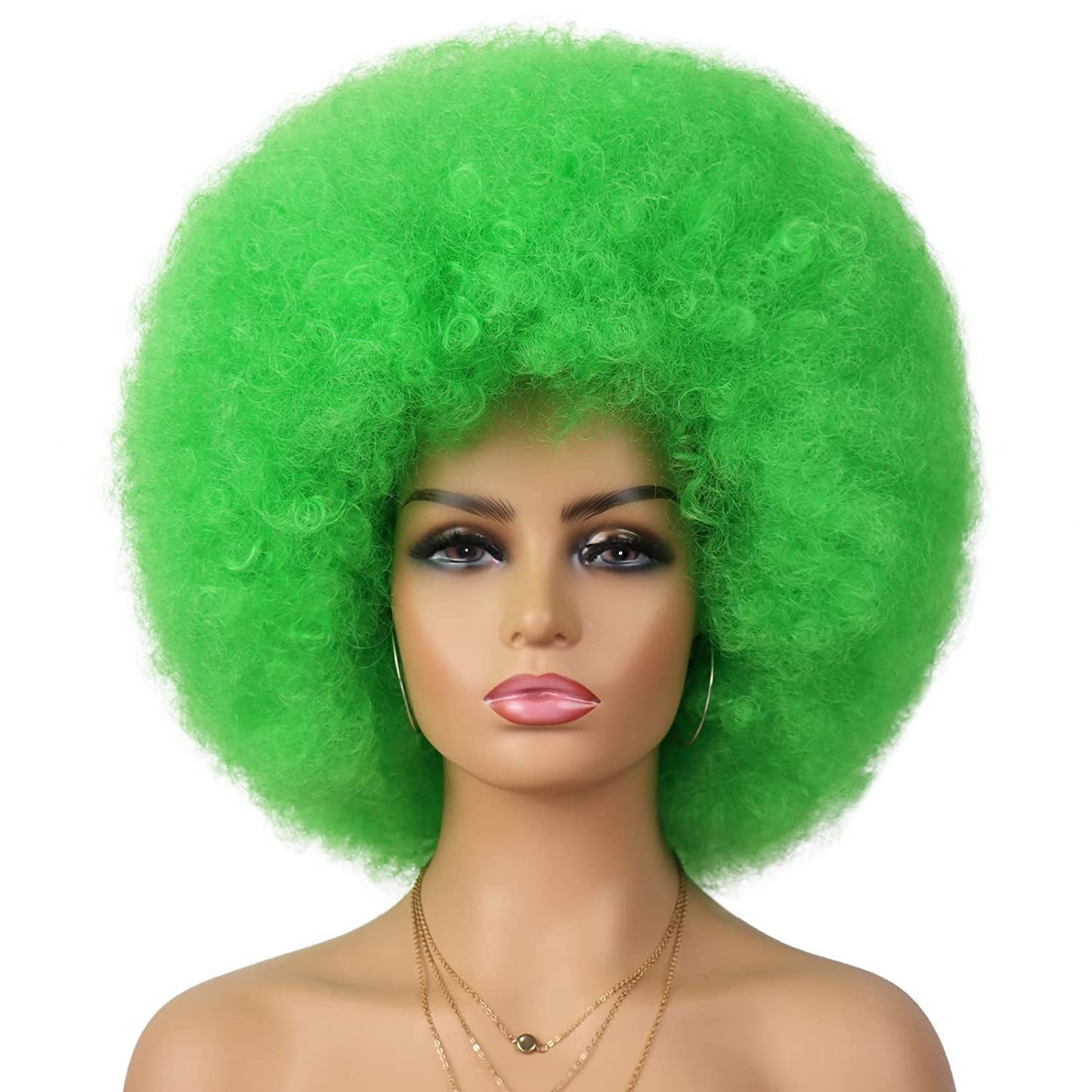 Women's Small Volume Afro More Colors Can Come To The Wig Long Curls