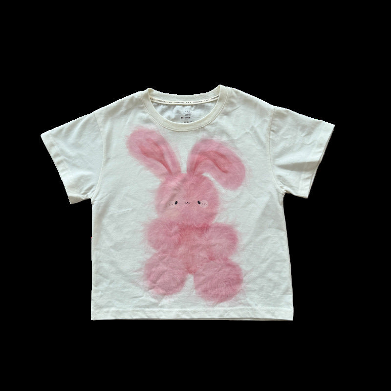 Children's Summer Clothing Cartoon Digital Printing Cute Children's T-shirt