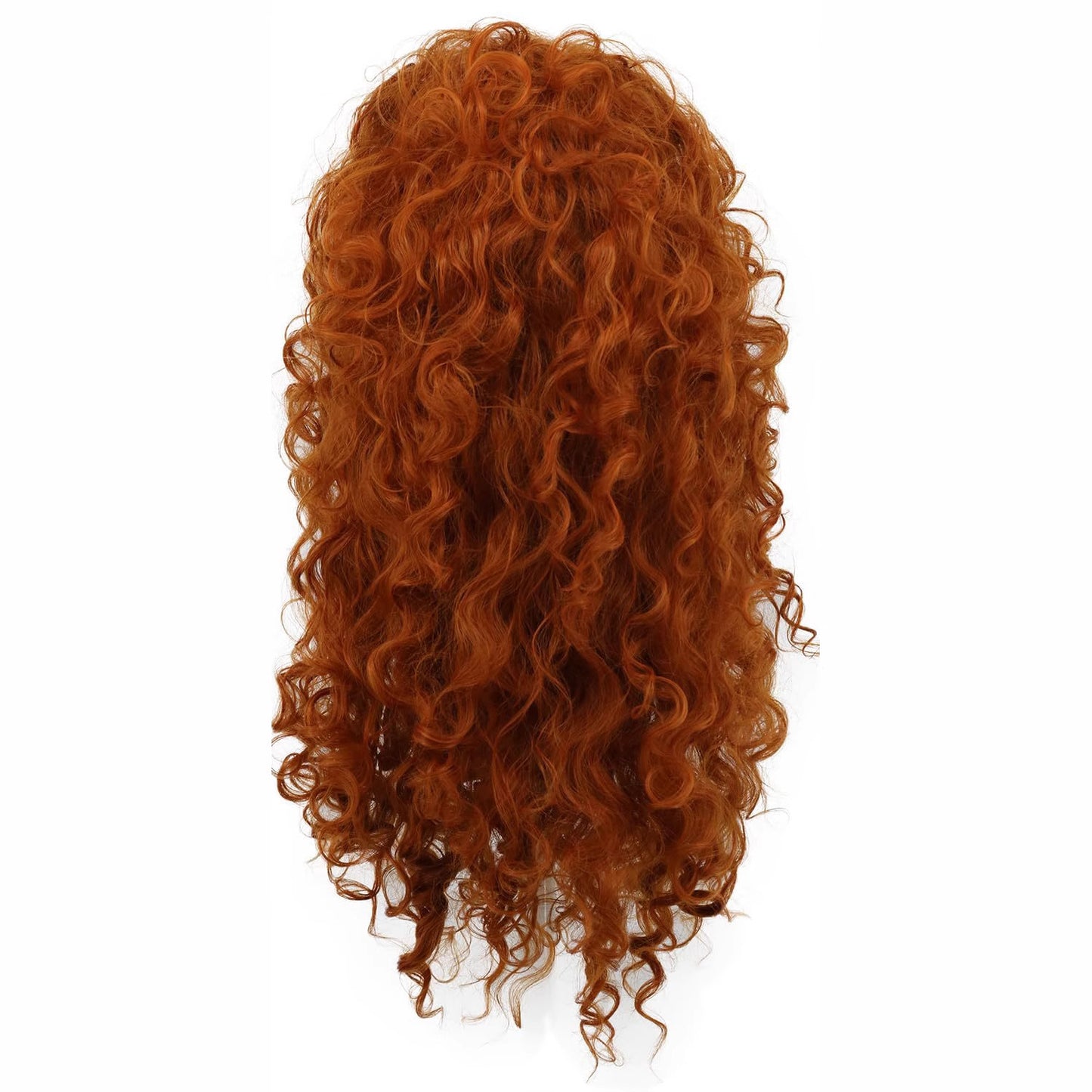 Brave Legend Princess Merida Instant Noodle Curls Long Curly Hair Cos Wig