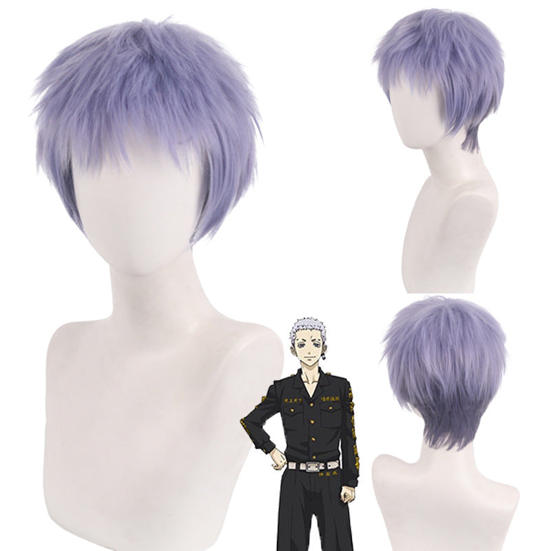 Charming Orange Daily Site Short Hair Cos Wig