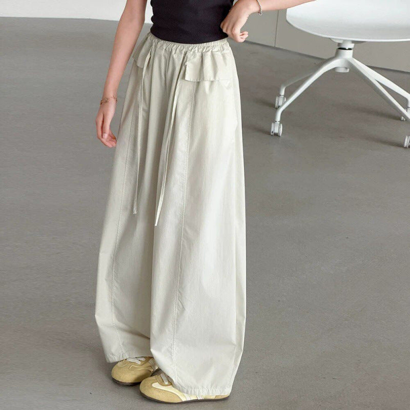 Children's Trousers Summer Thin Korean Style Super Nice Matchet Ice Children's Pants