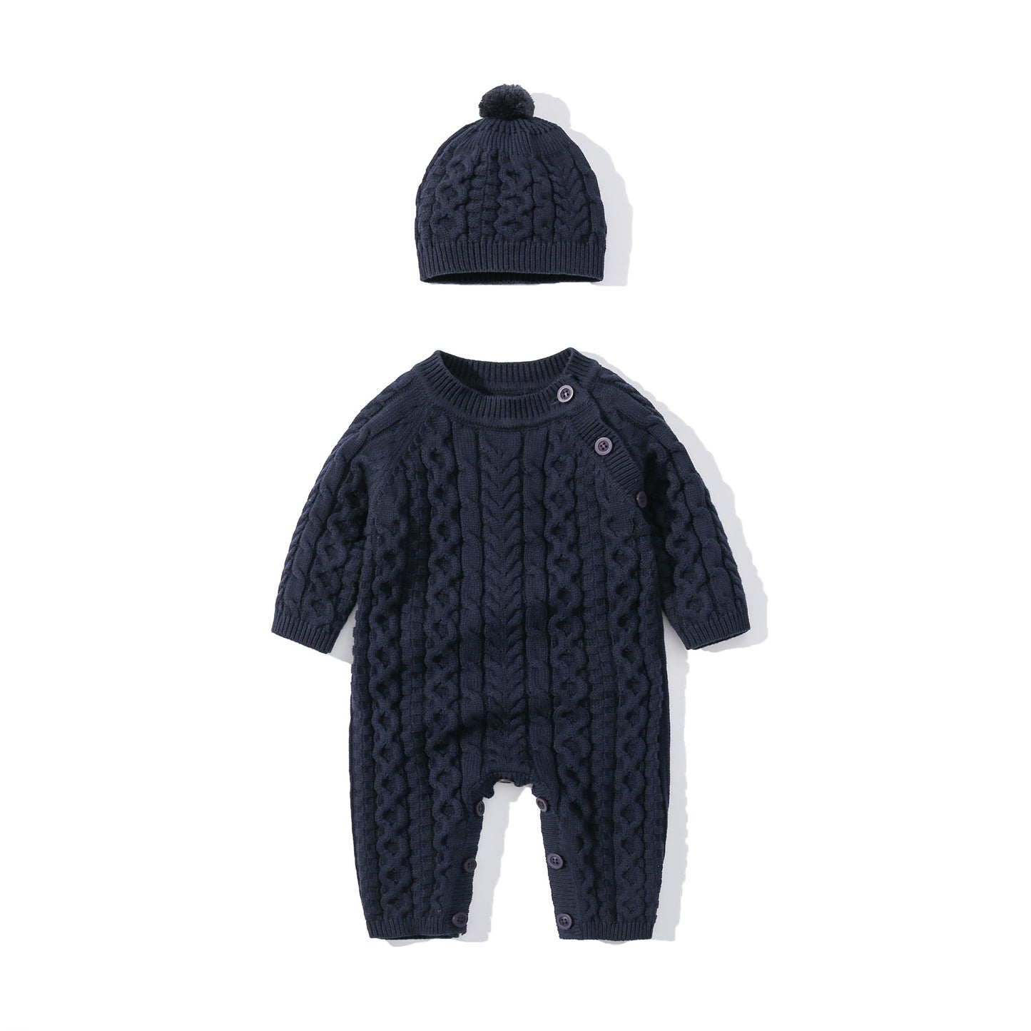 Sweater Clothes Twist Knit Romper Western Jumpsuit, Climbing Suit