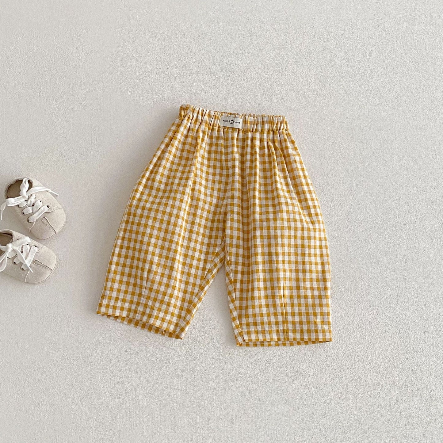 Children's Labeling Casual Spring Boys Fashion Korean Children's Pants