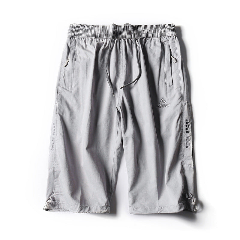 Children's Cropped Summer Sports Shorts Medium Big Loose Children's Pants