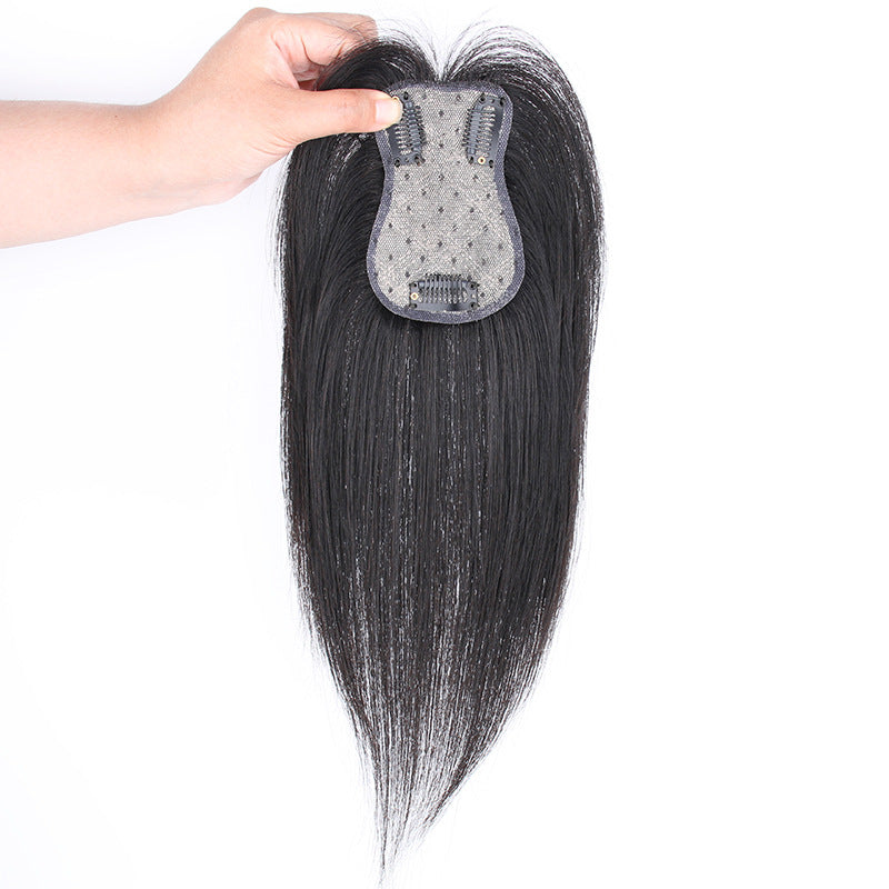 Net Head Hair Replacement Real High Skull Top Wig