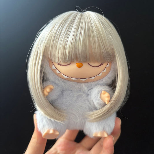 Soft Silk Automobiles Curtain Cloth Sheath Cute Cos Wig