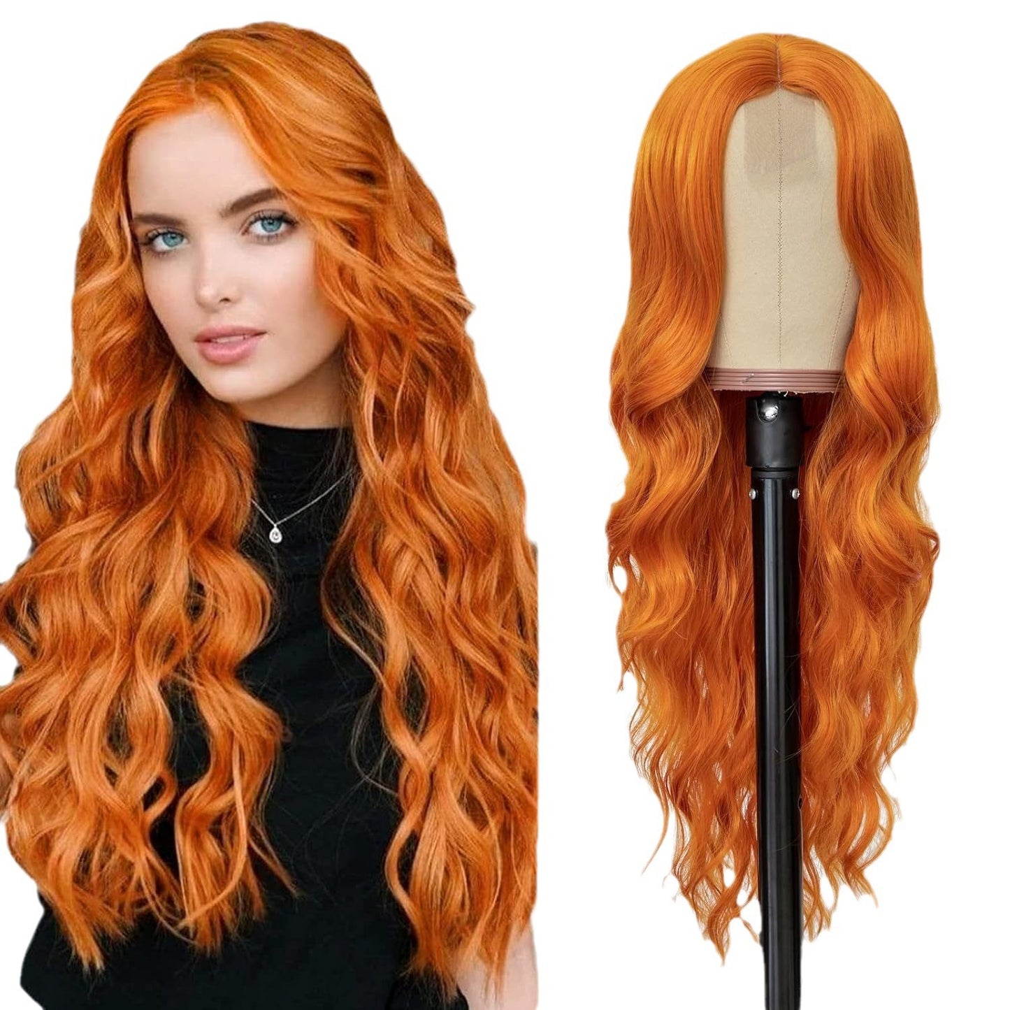 Front Lace Curly Hair Big Wave Wig Long Curls