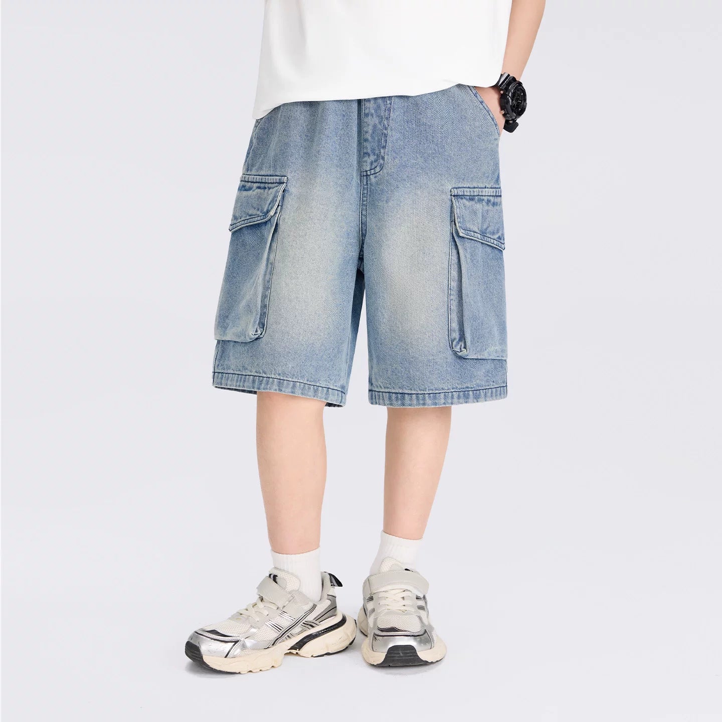 Children's Clothing Short-sleeved Cool Summer Boy Teen Class Children's T-shirt