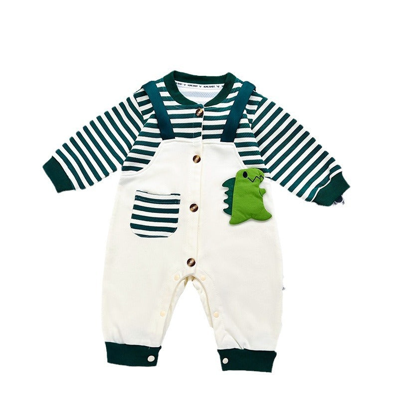 Romper One-piece Autumn Clothes Hundred Days Super Cute Western Jumpsuit, Climbing Suit