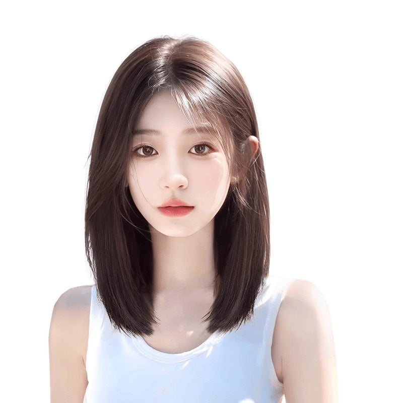 Delivery Needle Set Female Head Hair Replacement Real Increase Volume Wig