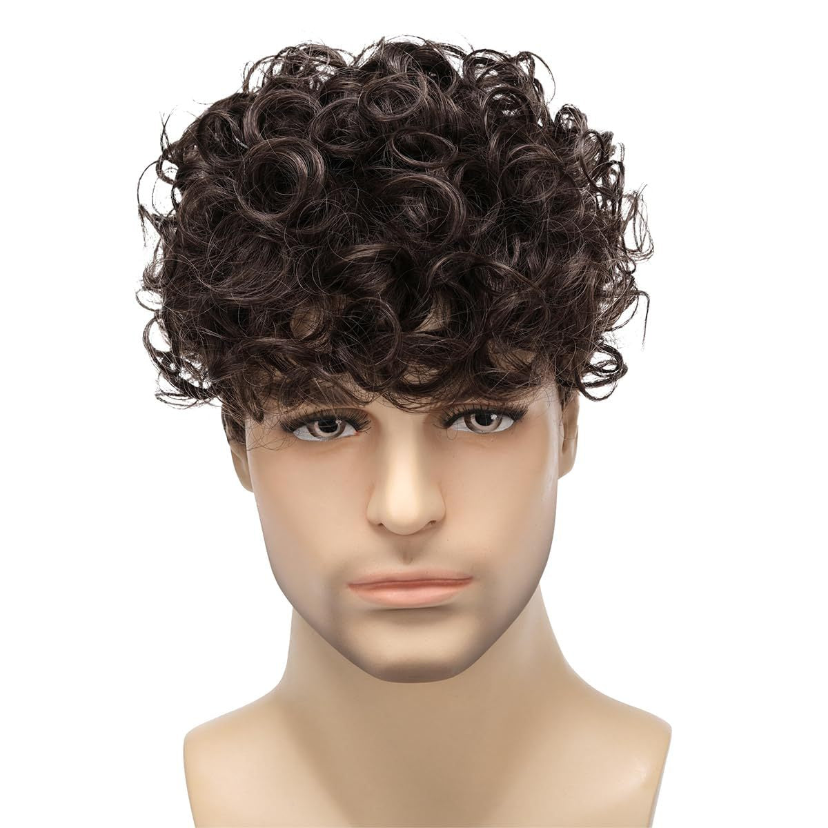 Men's Cover African Small Volume Short Hair Men's Wig