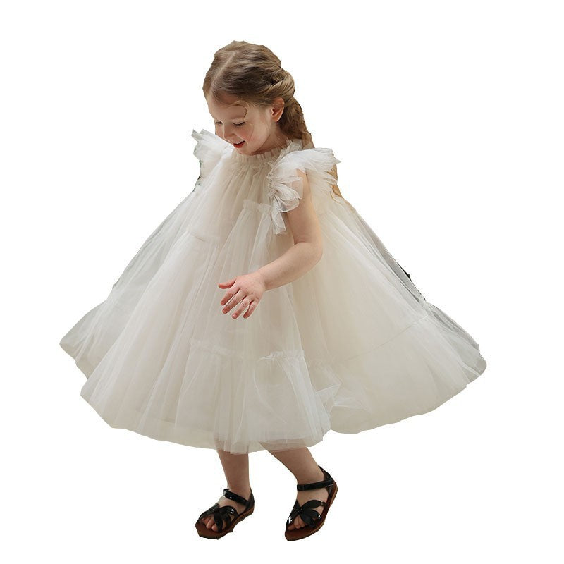 Tulle Tutu Skirt Princess Summer Western Children's Dress