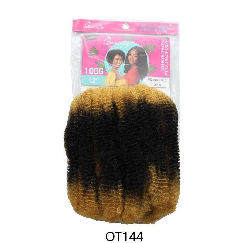 Inch African Caterpillar Dreadlocks Puffy Silk Wig Short Curly Hair