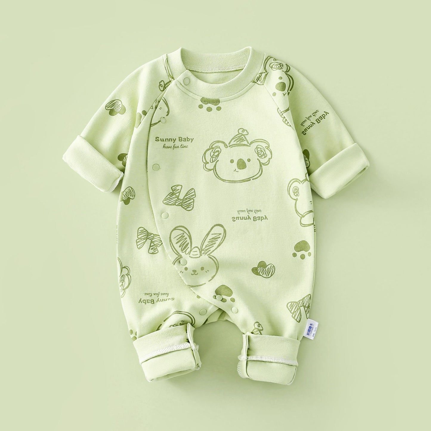 Cotton Born Clothes Boys Romper Outwear Jumpsuit, Climbing Suit