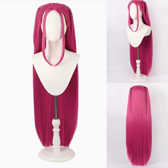 Group Rumi Tiger Clip Twist Braid Ponytail Cos Wig