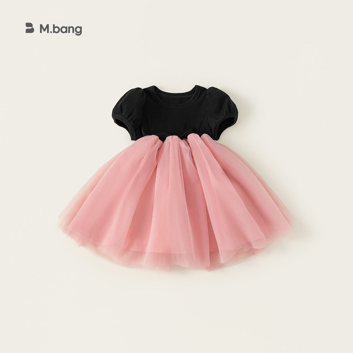 Children's Snow White Style Little Color Contrast Patchwork Children's Dress