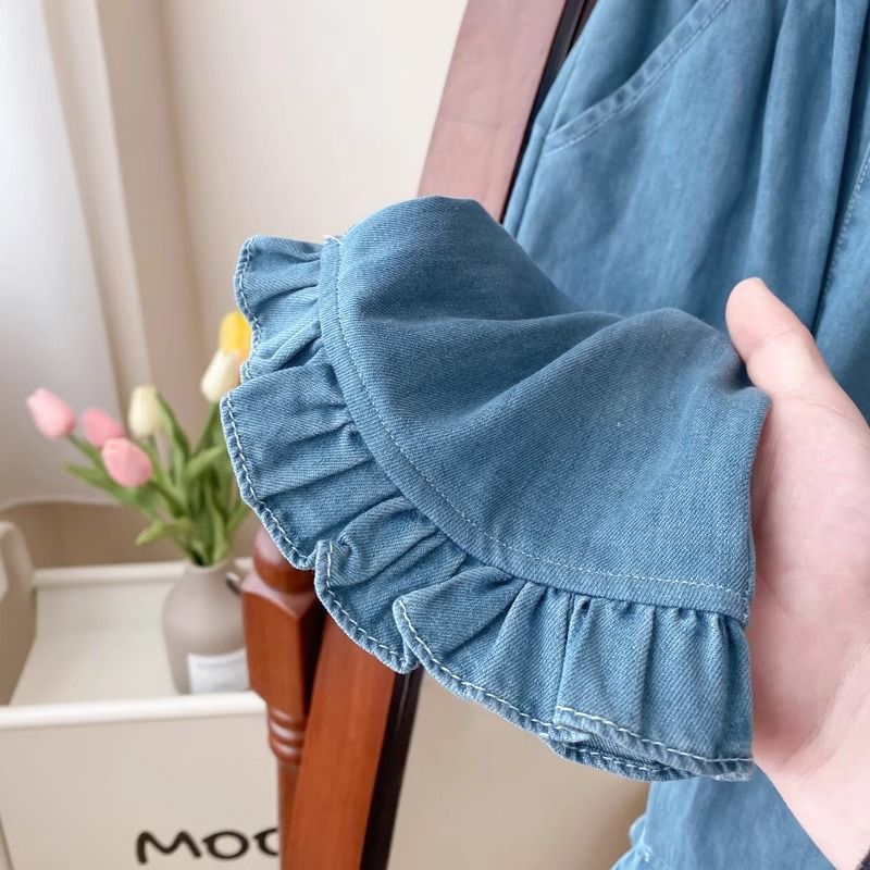 Trousers Summer Thin Jeans Casual Western Style Children's Pants