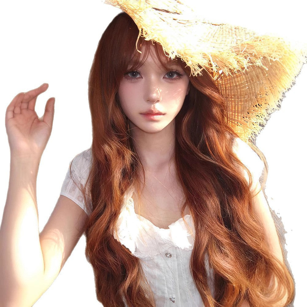 Super Female Lolita Curly Hair Trendy French Barbie Wig Long Curls
