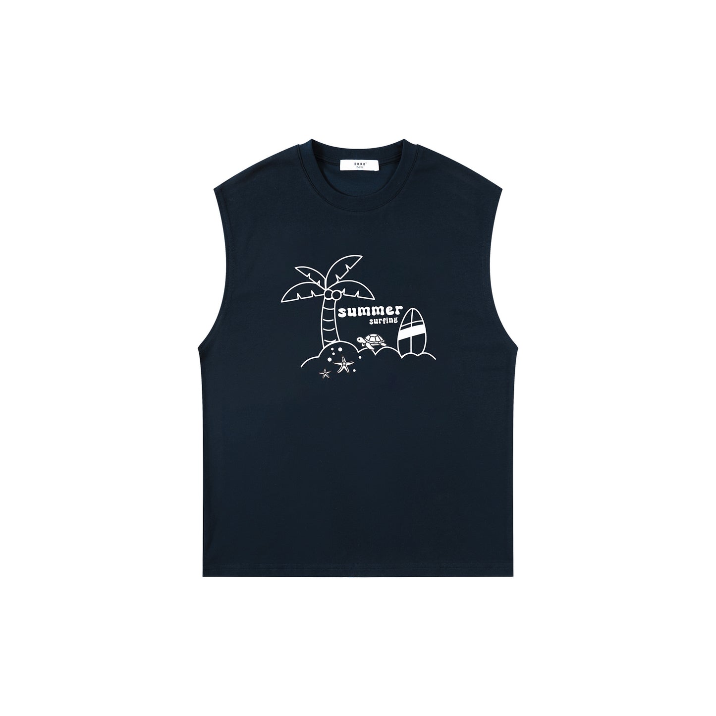 Children's Summer Clothing American Style Boys Cool Vest Youth Casual Children's T-shirt