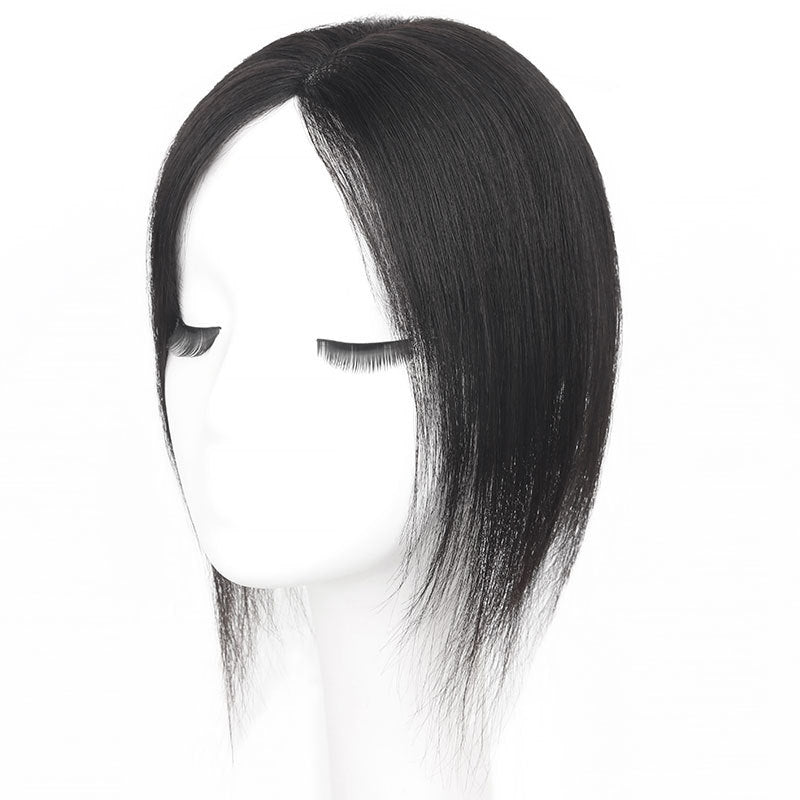 Hair Supplementing Piece Full Human Hand-woven Cover Wig