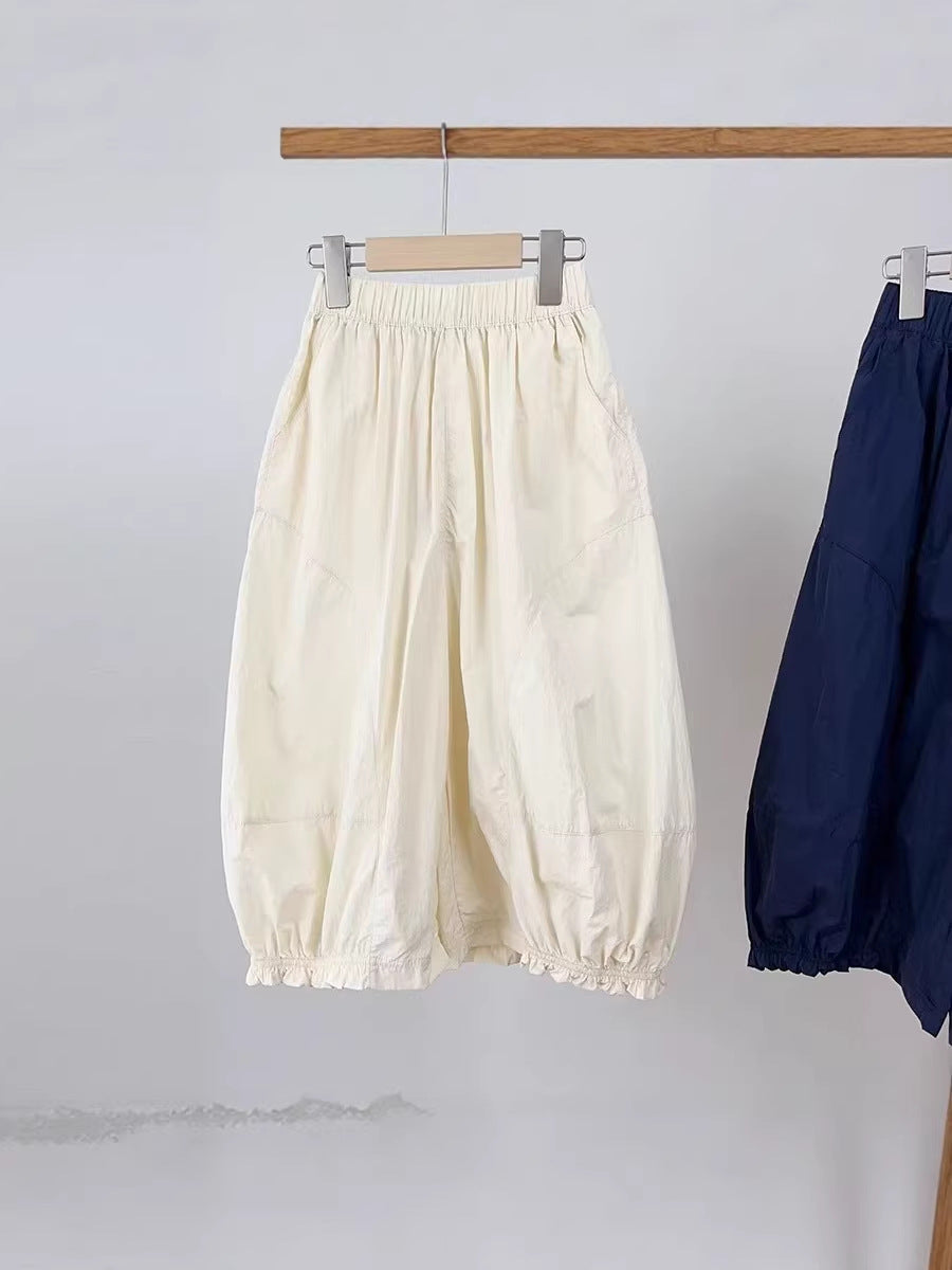 Children's Summer Design Wide Leg Bud Casual Children's Pants