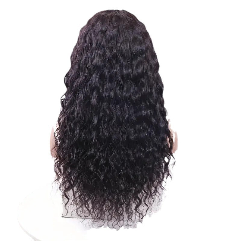 Women's Fashion Front Lace Small Curly Hair Wig Long Curls