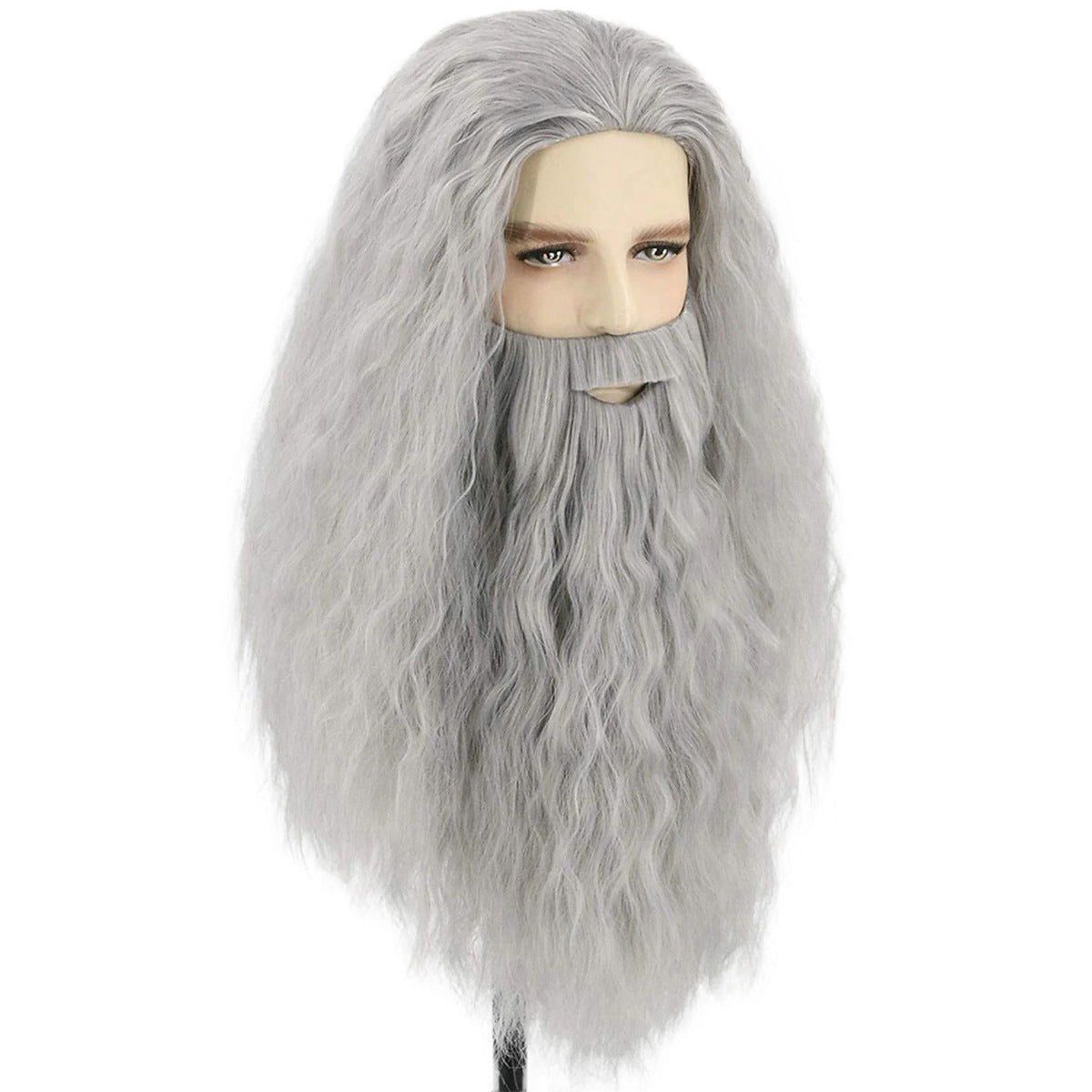 Lord Of Rings Hobbit Wizard Beard Cos Wig