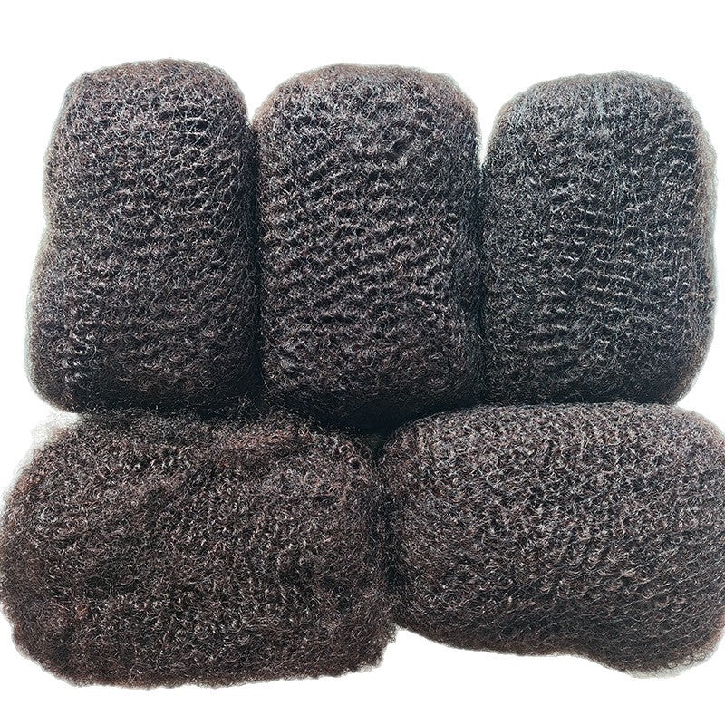 Afro Human Bulk Ideal For Diy Real Hair Wig