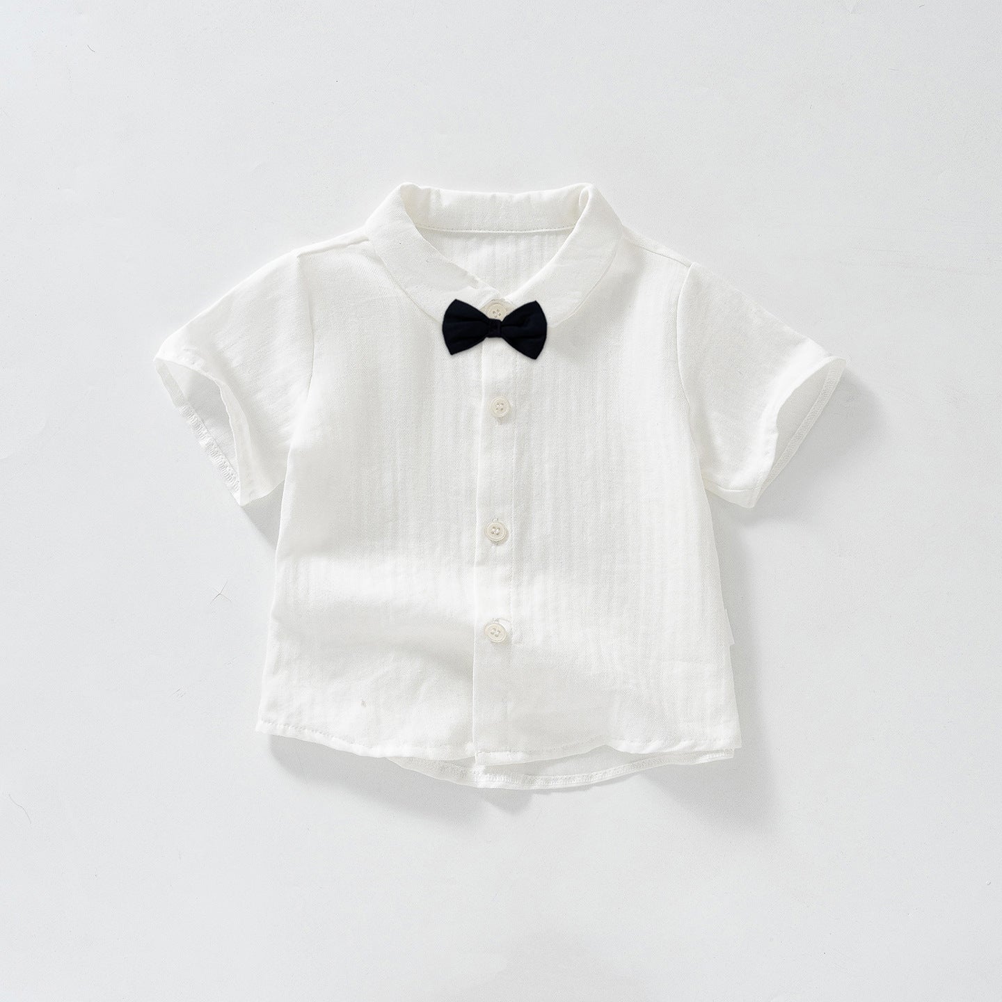 Short-sleeved Dress Shirt Birthday Party Clothes Hundred Days Years Old Children's T-shirt