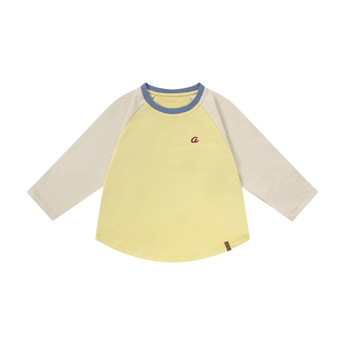 Children's Early Spring Boys Tops Class Color Block Children's T-shirt
