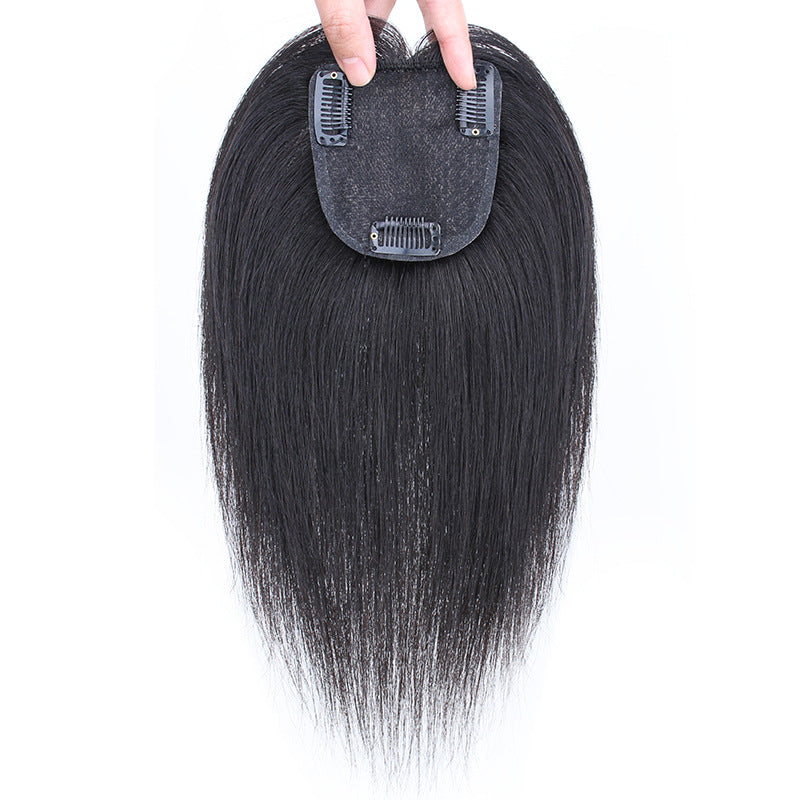 Women's Set Head Hair Replacement Fluffy High Wig