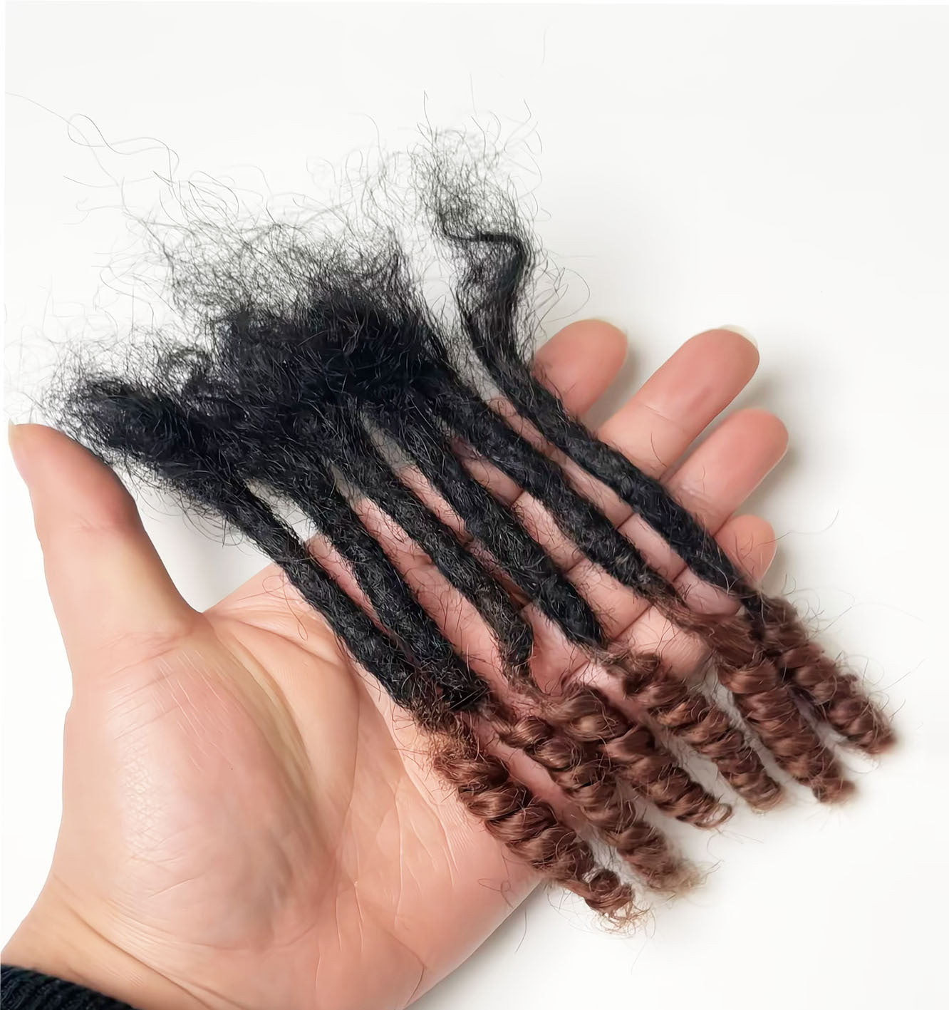 Women's & Men's Root Dreadlocks Hip Hop Trendy Human African Real Hair Wig
