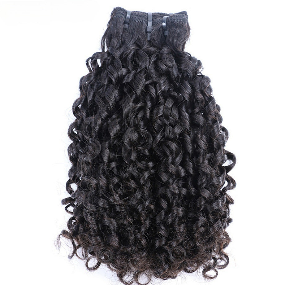 Creative Graceful Slouchy Pretty Human Wigs Real Hair Wig