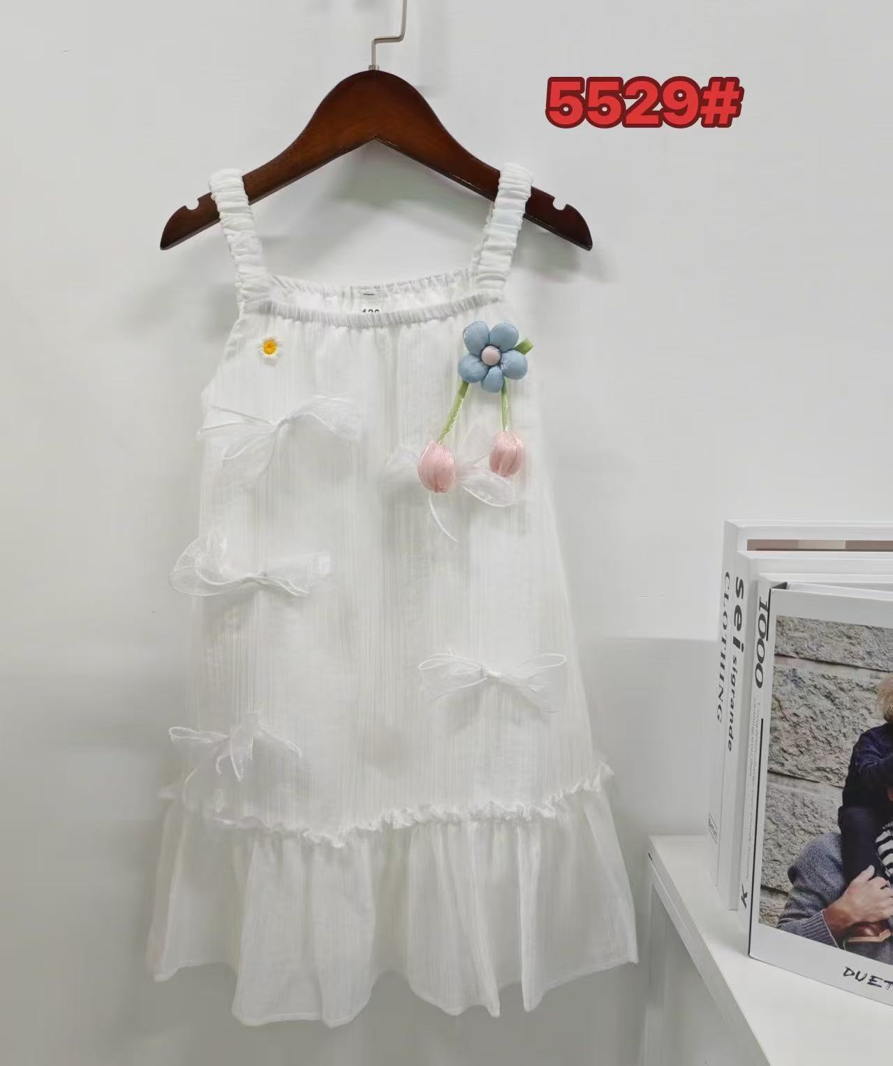 Yunnan White Body Summer Princess Clothing Children's Dress