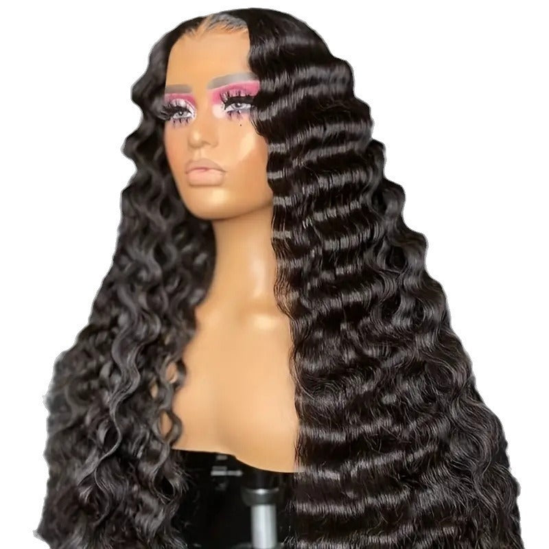 Fashion Water Ripple Small Roll African Wig Long Curls