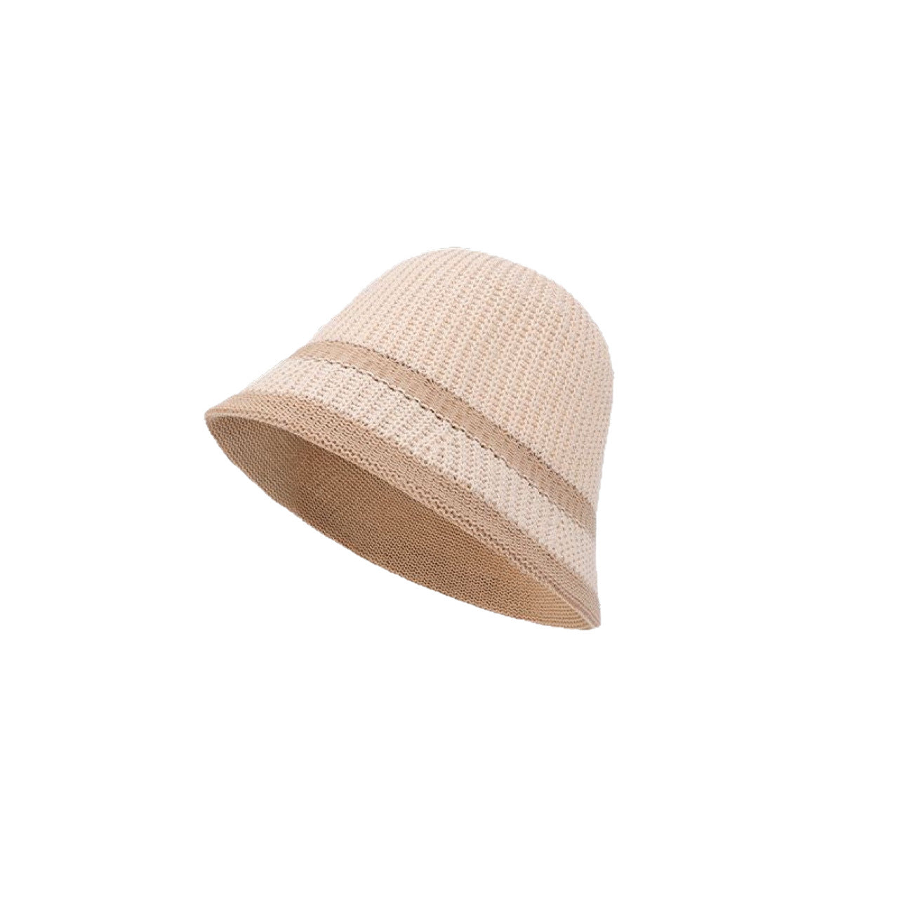 Female Travel Fashion Milk Silk Woven Bucket Wig Short Straight Hair