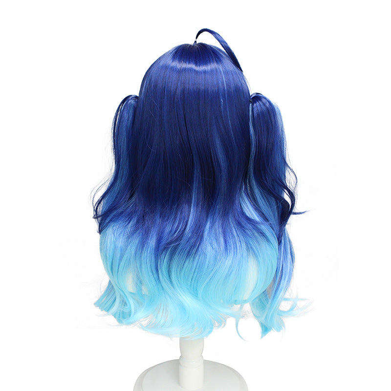Rainbow Society Heart Meow Virtual Broadcaster Cos Wig