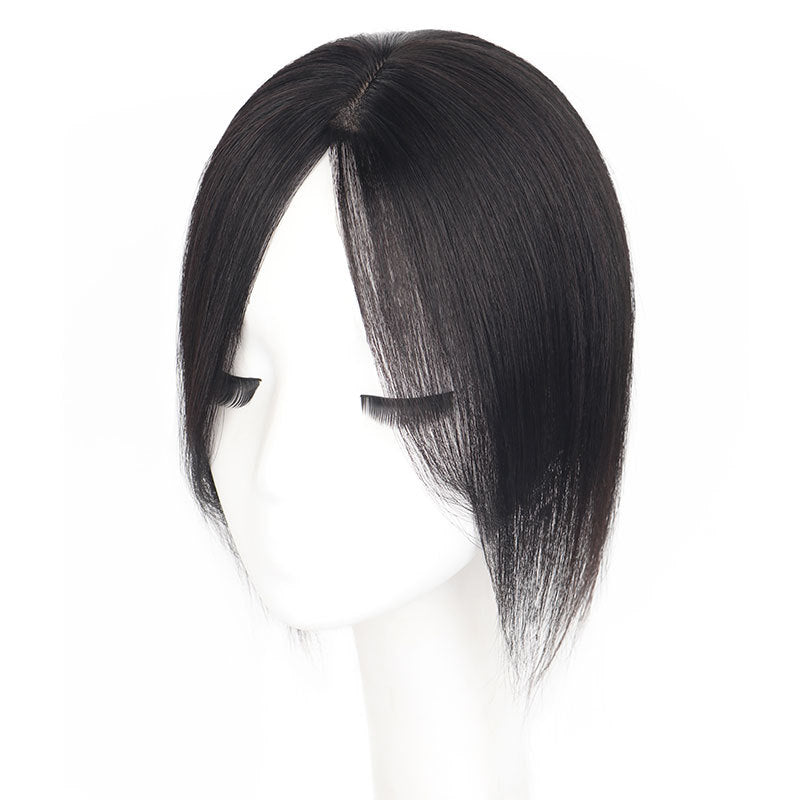 Volume Fluffy Seamless Supplementing Piece Human Wig