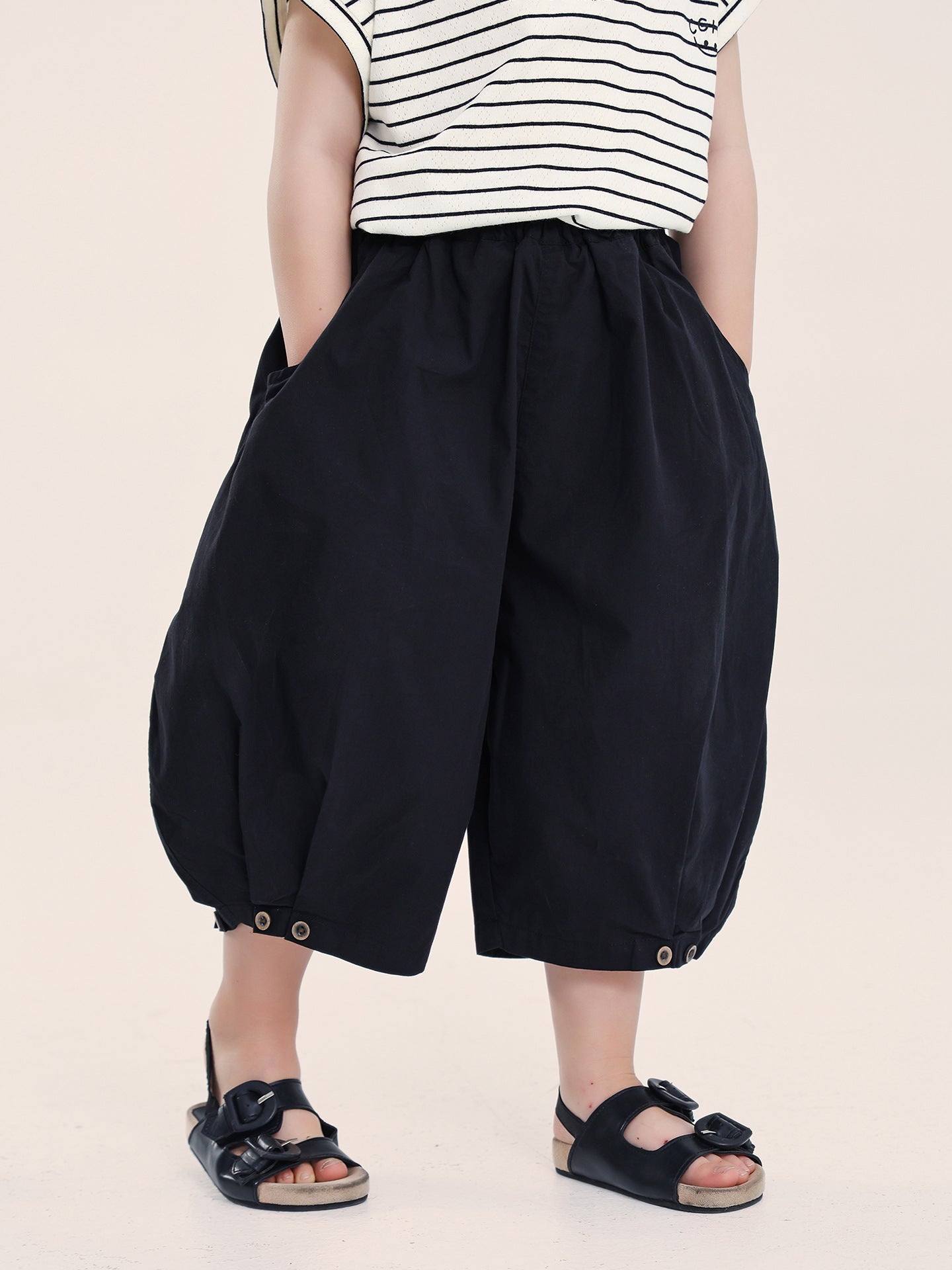 Children's Clothing Boy Summer Thin Cropped Korean Style Children's Pants
