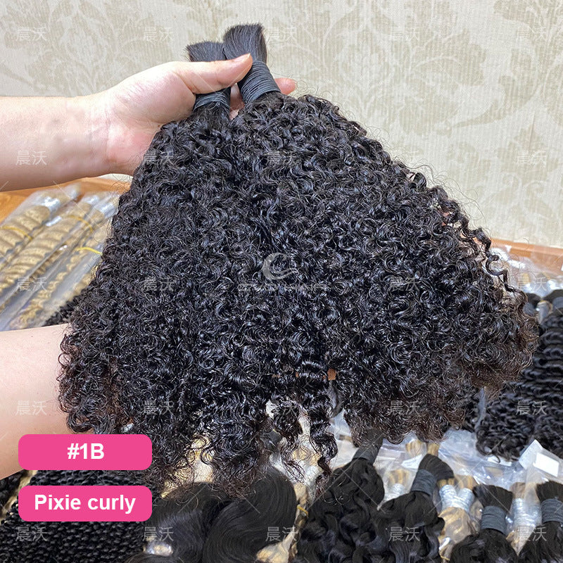 Popular Human Band Bulk Extension Full Real Hair Wig