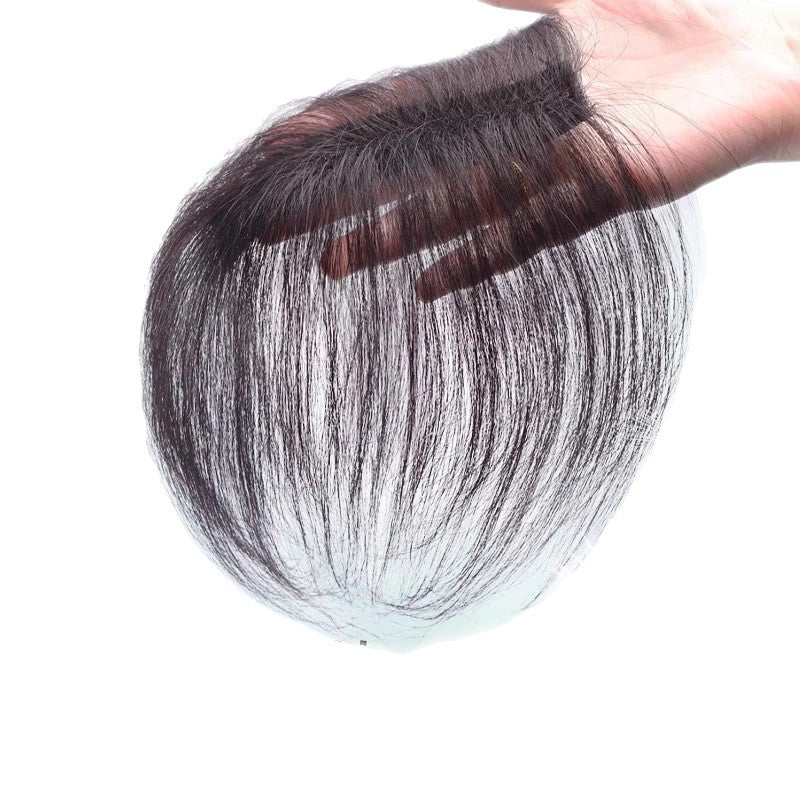 Top Replacement Fluffy Real Light Seamless Invisible Increase Volume Cover Wig