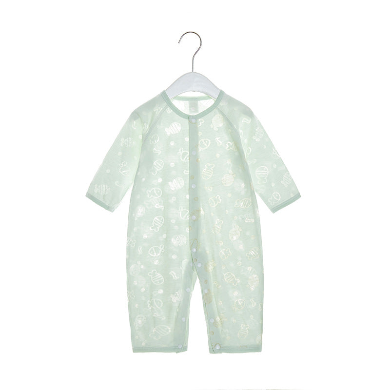 Summer Born Clothes Thin One Month Old Jumpsuit, Climbing Suit