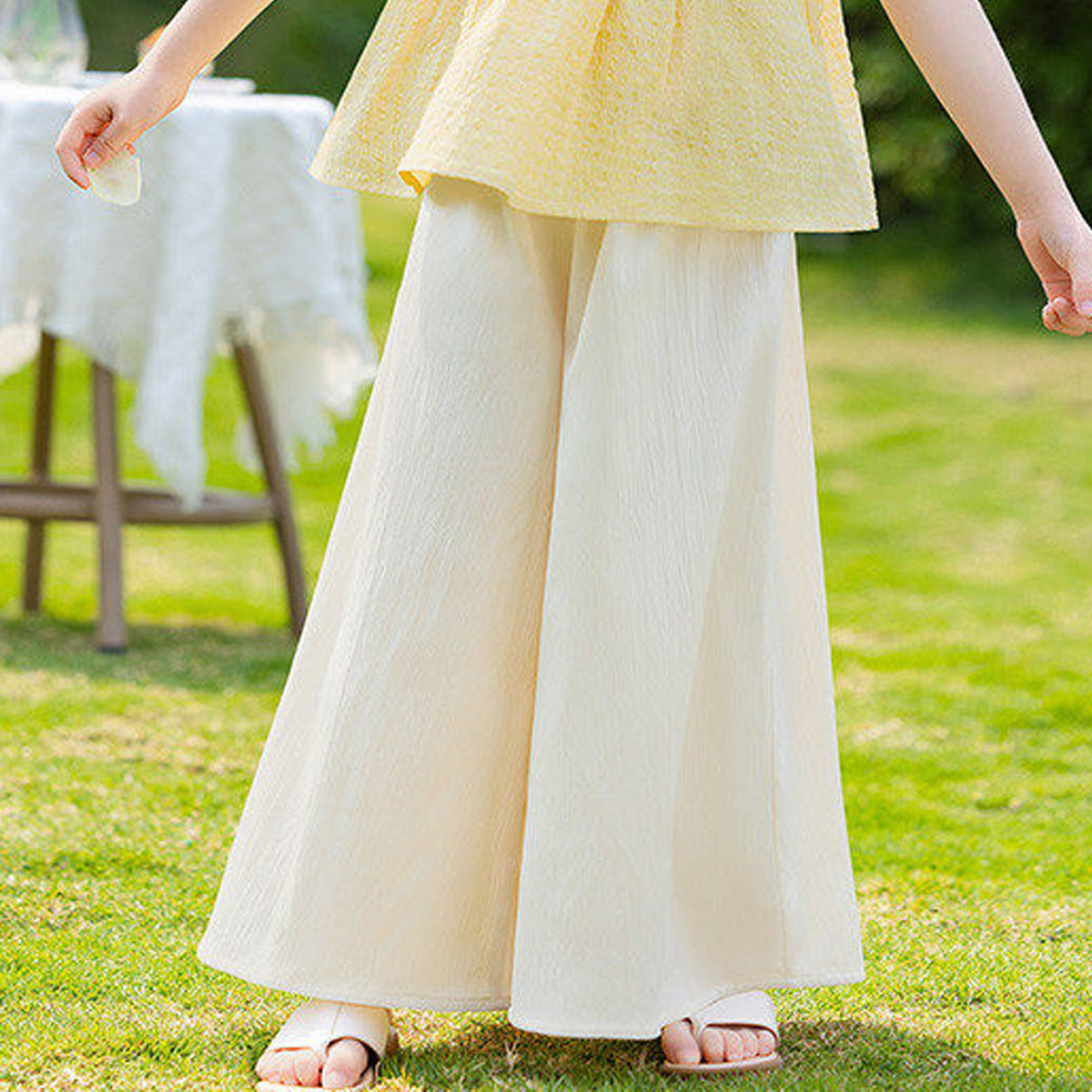 Women's & Children's Summer Shirt Short-sleeved Trousers Pants Children's Suit