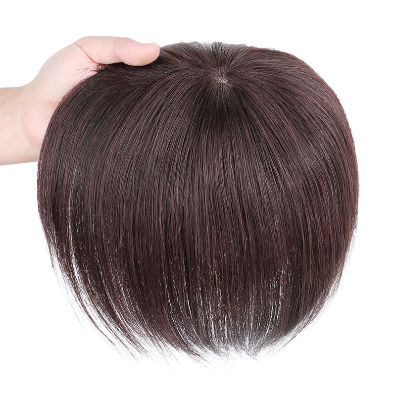 Bangs Set Female Head Hairpiece White Hair Increase All Wig