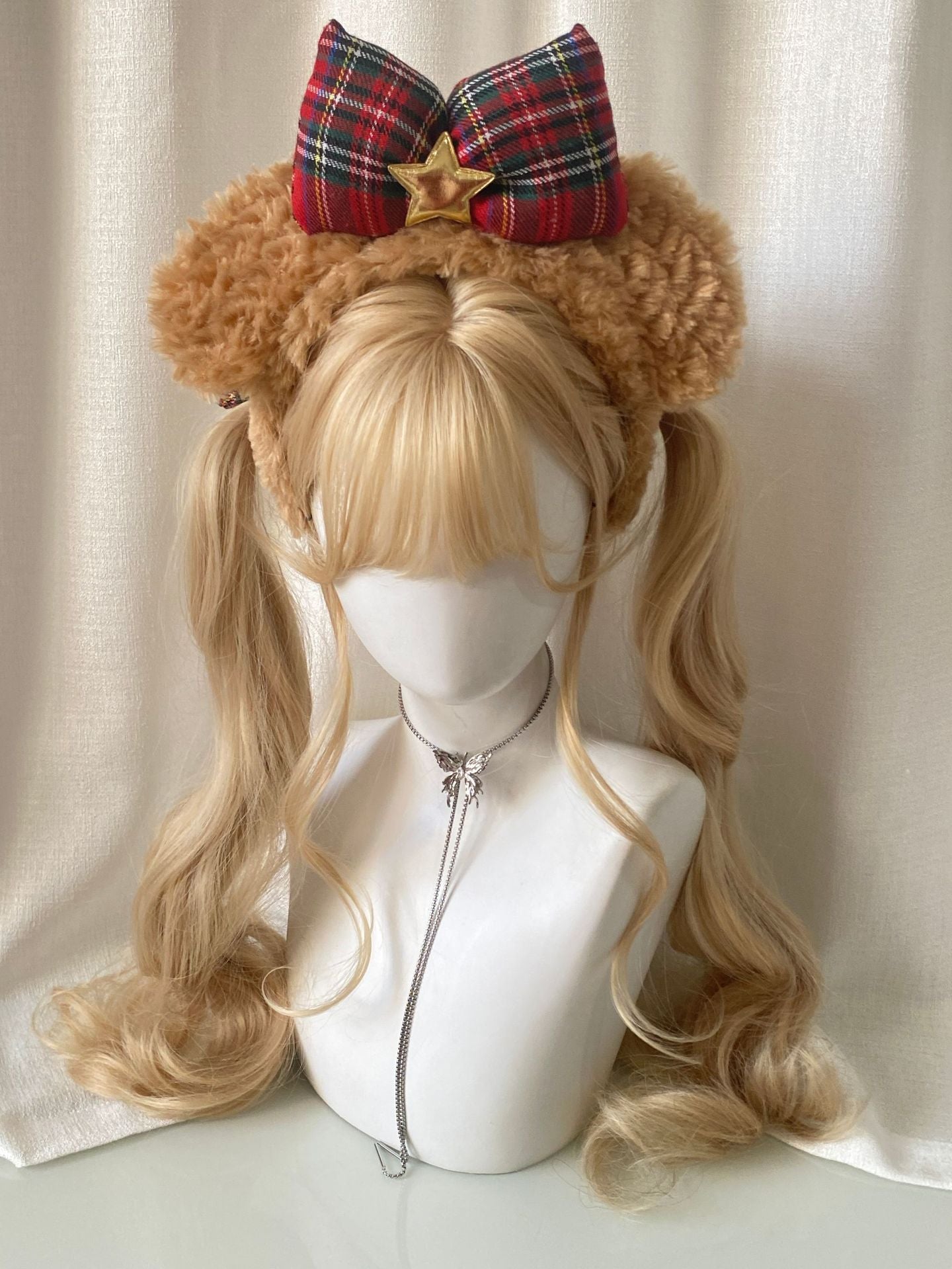 Women's Curly Hair Fluffy Full Top Natural Seamless Wig Long Curls